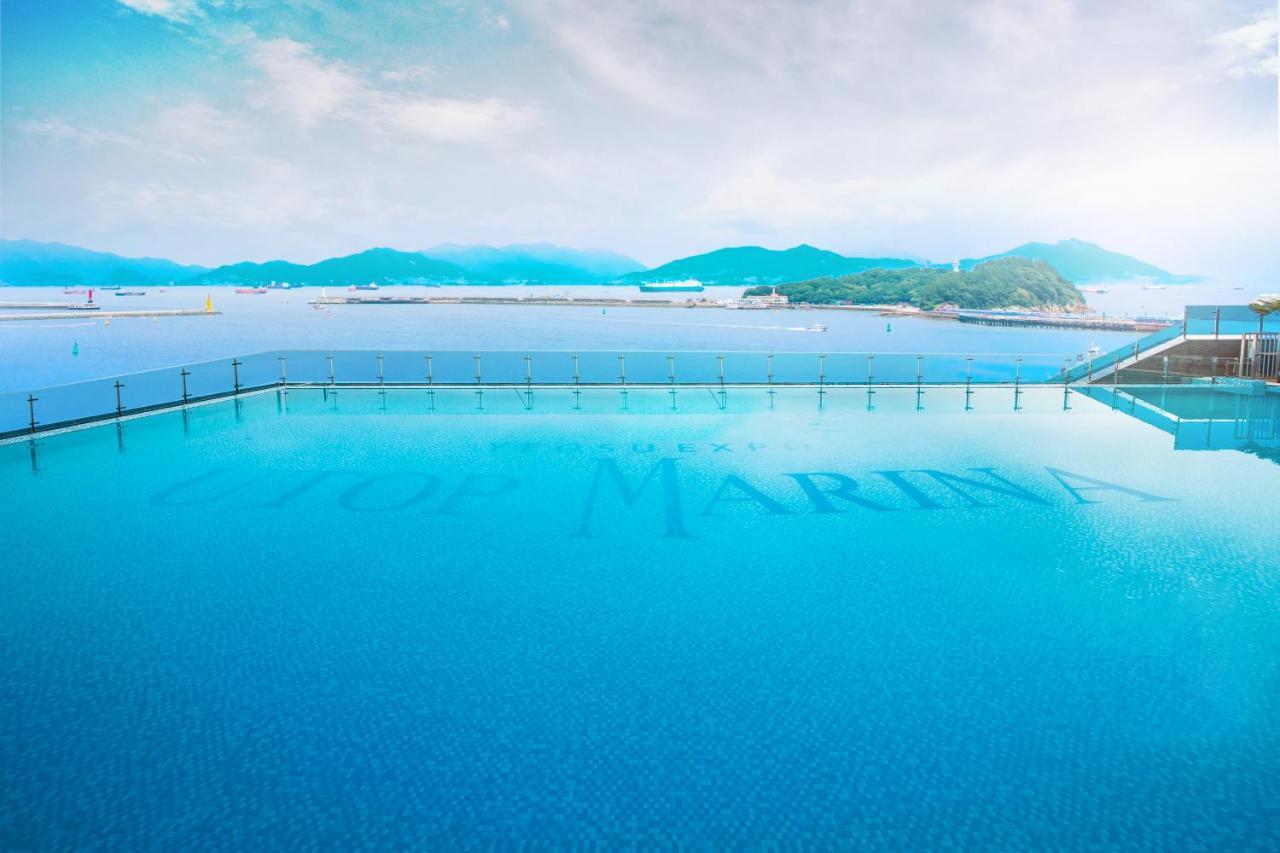 Utop Marina Hotel & Resort Yeosu Exteriör bild